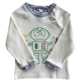 Bluza alba robot, Bebessi