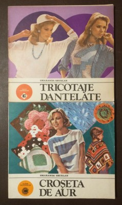 Smaranda Sburlan - Croșeta de aur (1983) + Tricotaje dantelate (1987) foto