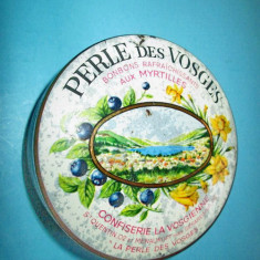 5037-Perle des VOSGES-Les Bonbons-La VOSGIENNE. Cutie Vintage veche.