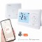 Termostat de camera digital wireless Wifi programabil Tuya, Alexa, Google, -5 C , +30 C, senzor NTC 10K, IP30 , alimentare cu 2 A baterii AAA (nu sunt