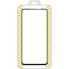Folie Protectie Ecran OEM pentru Samsung Galaxy A21s, Sticla securizata, Full Face, Full Glue, 5D, Neagra