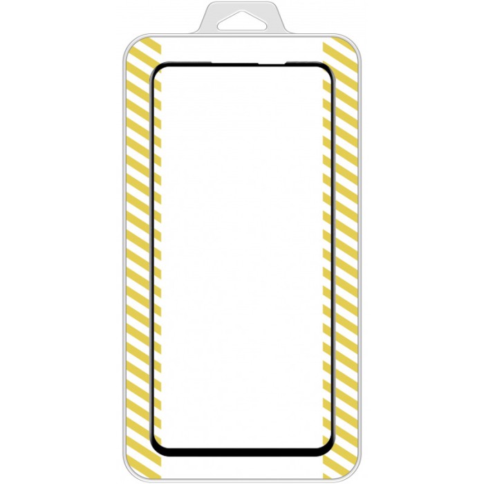 Folie Protectie Ecran OEM pentru Samsung Galaxy A21s, Sticla securizata, Full Face, Full Glue, 5D, Neagra