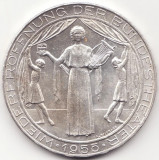 Moneda Austria - 25 Schilling 1955 - Teatru - Argint