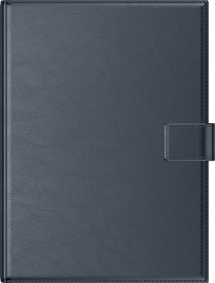 Agenda A4 Premium cu mecanism auriu navy foto