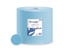 Rola hartie industriala Lucart SKYTECH 3.1000 XL, 3 str, albastra, 360 m/rola