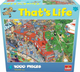 Puzzle 1000 piese - That&#039;s Life - Fire Station | Goliath