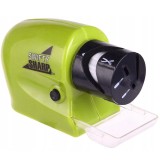 Ascutitoare electrica pentru cutite si foarfeci, 20W, verde, 14.5x6x8cm