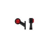 Lampa gabarit cu brat 12 LED SMD Alb - Rosu 12V-24V Cod: FR 0107 Automotive TrustedCars, Oem
