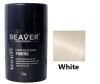 Pudra Fibre Par Natural Beaver, Keratina, Alb, 12g - Volum Instant, Acoperire Perfecta
