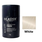 Pudra fibre din par natural alb Beaver 12g