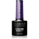 Claresa SoakOff UV/LED Color Winter Wonderland lac de unghii sub forma de gel culoare 7 5 g