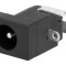 Conector Alimentare DC Soclu Tată 5,5/2mm cu Lipire - 5,5mm x 2,1mm