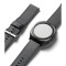 Curea pentru Fossil Hybrid 24mm / Mobvoi TicWatch Pro 5 / Suunto 9 / Suunto 9 Baro / Suunto D5 - Ringke Leather One Basic Bold - Black