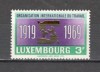 Luxemburg.1969 59 ani Organizatia Internationala a Muncii ML.79, Nestampilat