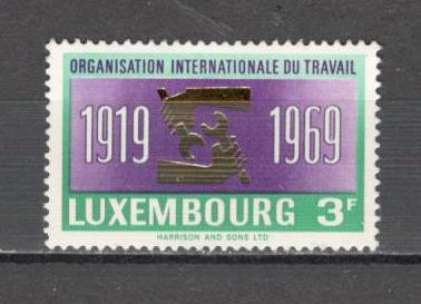 Luxemburg.1969 50 ani Organizatia Internationala a Muncii ML.45 foto