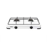 Aragaz Floria cu 2 ochiuri, alimentare butelie, alb / ZLN 7129