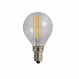 Bec Led Filament Sferic SPIN SPN6625 E14/4W/220V/4000K, Lumina neutra