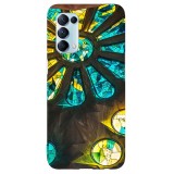 Husa compatibila cu Oppo A12 4G model Stained Glass, Silicon, TPU, Viceversa, Transparent, Carcasa