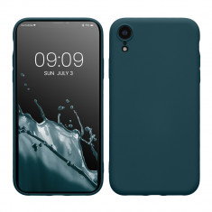 Husa pentru Apple iPhone XR, Silicon, Verde, 49983.57