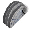 Airpress Curele șlefuitoare pneumatice, 30 buc, granulație 60, 80, 120, vidaXL