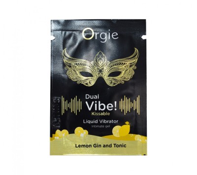 Gel Orgie Dual Vibe Lemon Gin Tonic 1ml foto