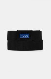 Hugo Blue curea femei, culoarea negru, 50537339