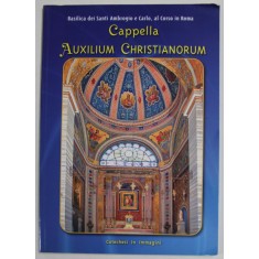 CAPPELLA AUXILIUM CHRISTIANORUM , BASILICA DEI SANTI AMBROSIO E CARLO , AL CORSO IN ROMA , 2009, TEXT IN LIMBA ITALIANA