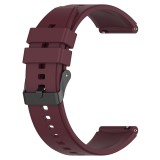 Curea pentru samsung galaxy watch 4 40mm, watchband 20mm, burgundy