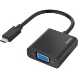 Cumpara ieftin Adaptor Video Hama, Mufa USB-C - priza VGA, Full-HD 1080p