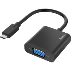 Adaptor Video Hama, Mufa USB-C - priza VGA, Full-HD 1080p