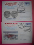 HOPCT PLIC LOT NR 56 -SET 2 PLICURI -AEROMFILA -AVION / AVIATIE--ROMANIA