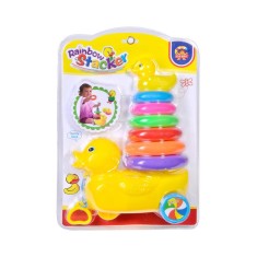 Piramida 6 inele, ratusca, jucarie pentru bebelusi, ATU-083614 foto