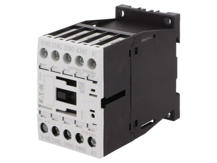 Contactor 4P 230VAC 4A DIN