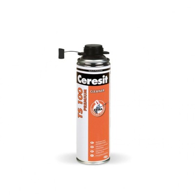 Agent de curatare spuma poliuretanica neintarita Ceresit TS 100 Premium Cleaner, 500 ml foto