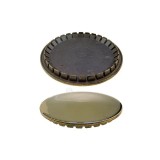 Separator flacără alamă lustruită pentru plită L4007 Compatibil