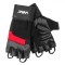 Mănuși Antrenament LiveUp, Model Sport, Negru/Detalii Roșii, Mărime L/XL, Degete Decupate
