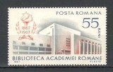 Romania.1967 100 ani Biblioteca Nationala TR.233, Nestampilat