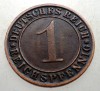 B.181 GERMANIA WEIMAR 1 REICHSPFENNIG 1933 F, Europa, Bronz