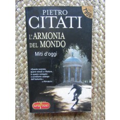 L&#039;armonia del mondo - Pietro Citati