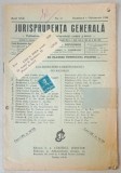 JURISPRUDENTA GENERALA , PUBLICATIUNE TRILUNARA DE JURISPRUDENTA ROMANA SI STRAINA , NR. 17, 1944