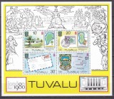 Tuvalu 1980 Expozitia filatelica Londra MI bl. 4 MNH