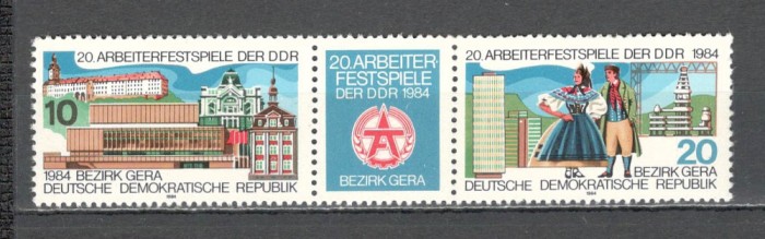D.D.R.1984 Festivalul muncitoresc-streif SD.513