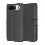 Husa pentru Realme 16, Techsuit, Leather Folio, Neagra