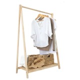 Cumpara ieftin Cuier Leone Natural 86x38x125 cm