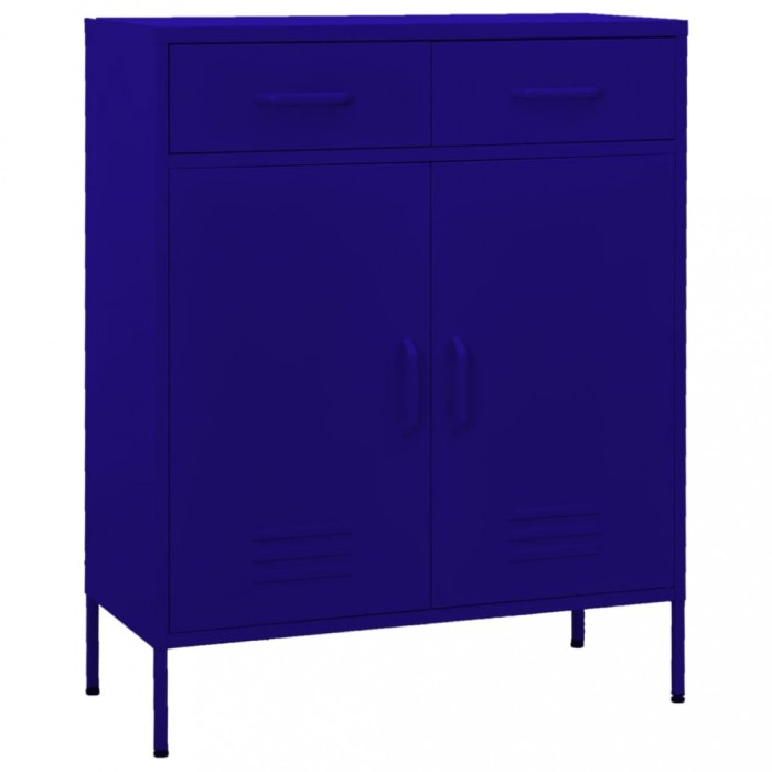 Gossi dulap de depozitare, bleumarin, 80x35x101,5 cm, otel