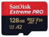 Card de memorie microSDXC 128GB Extreme Pro A2, Sandisk