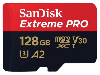Card de memorie microSDXC 128GB Extreme Pro A2 foto