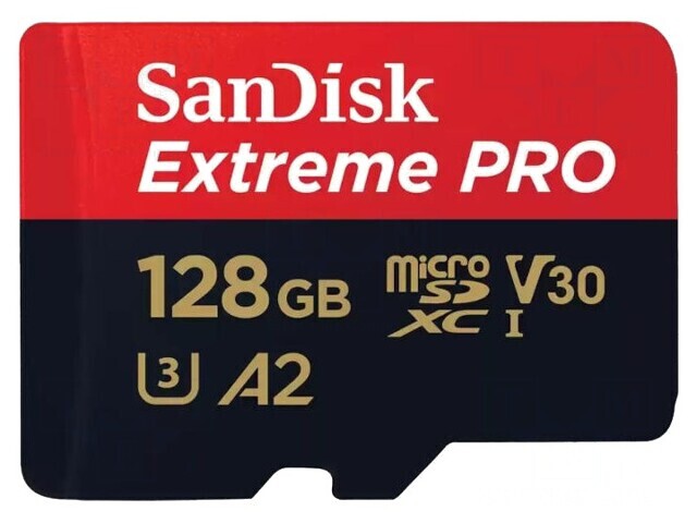 Card de memorie microSDXC 128GB Extreme Pro A2