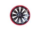 Set 4 capace roti model EVO negru+rosu 16&Prime; Cod: WM4-1RD-16, R 16, Oem