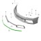 Prelungire spoilerOriginal Porsche 992 Carrera SDP Lip Spoiler de jos 992807100K